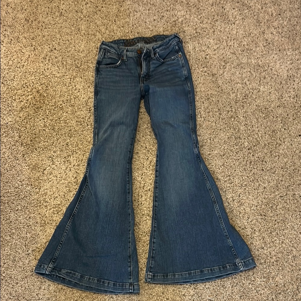 Wrangler Flared Blue Jeans 25x32